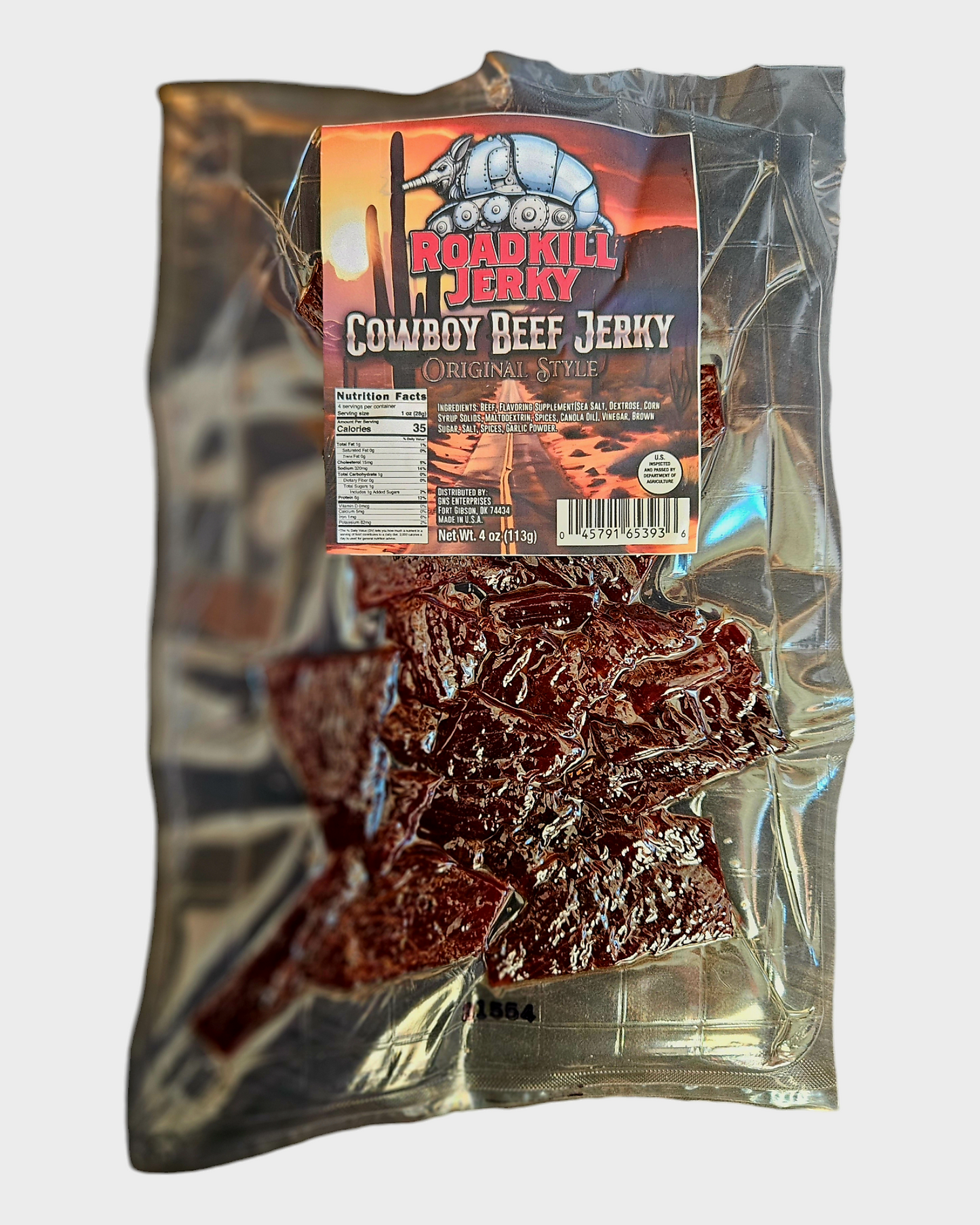 Original Cowboy Beef Jerky 4oz