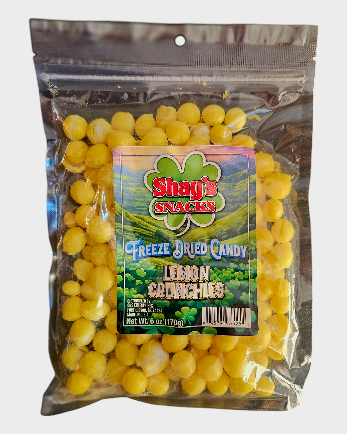 Freeze Dried Lemon Crunchies